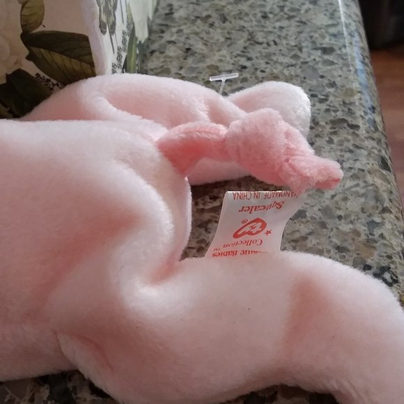 TY Beanie Babies- Squealer The Pig- Style# 4005 - Picture 6 of 11